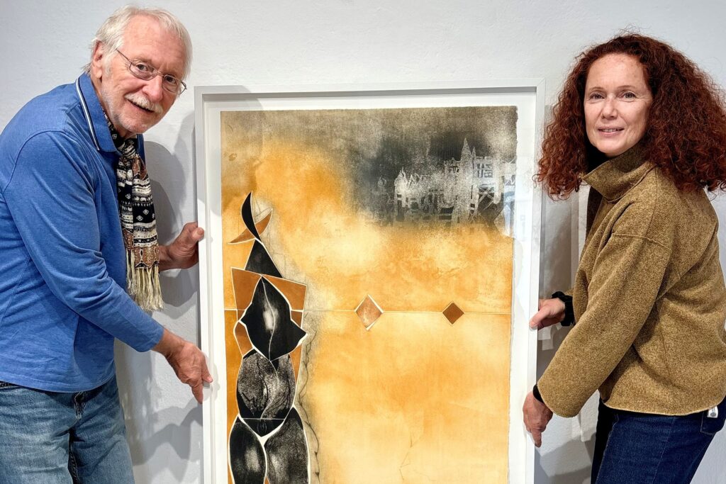 Karl Brandstätter in der Galerie Freihausgasse