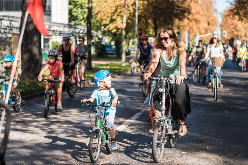 Familien-Radparade „Kidical Mass“