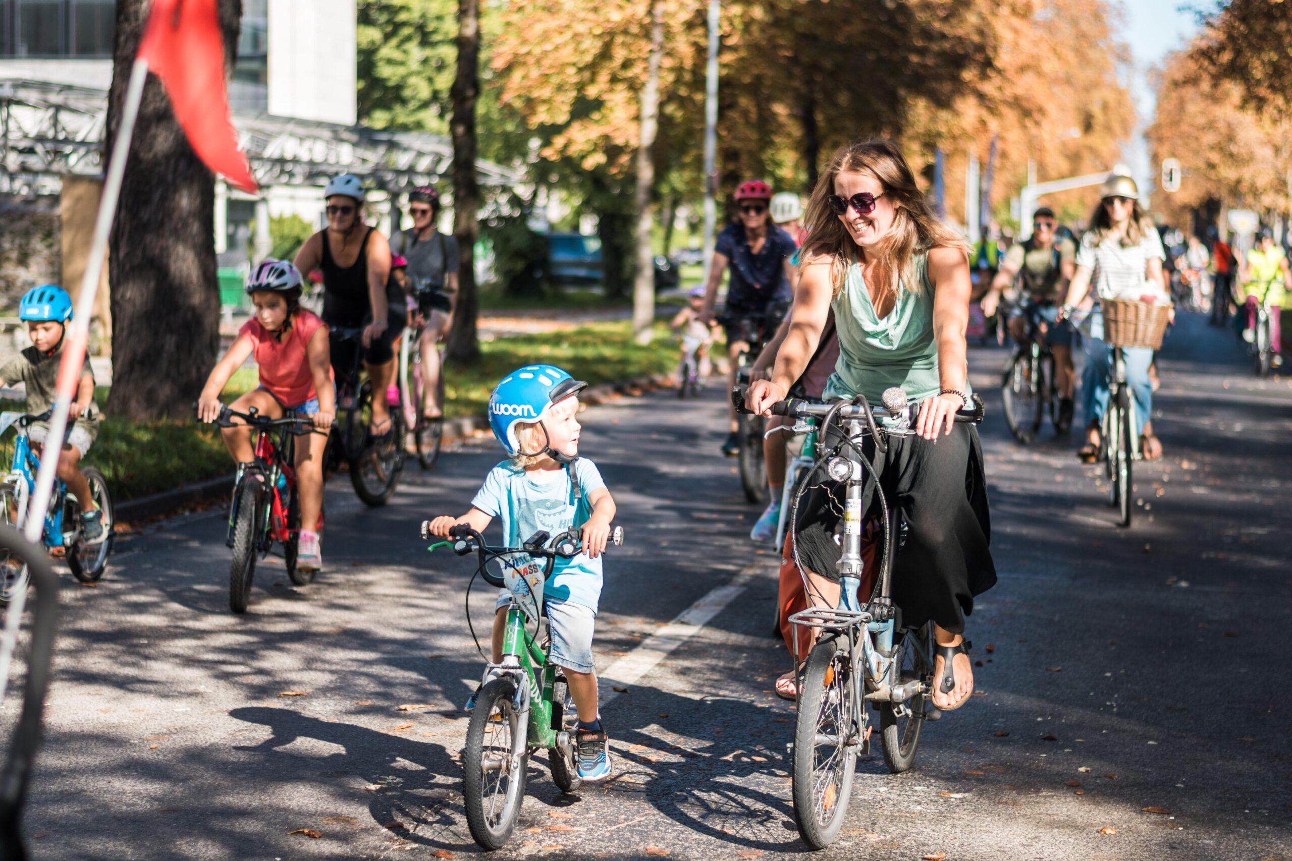 Familien-Radparade „Kidical Mass“