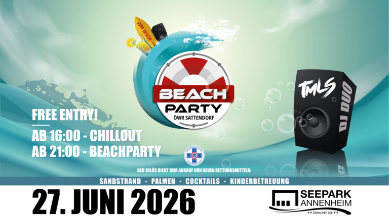 9. Beach Party der ÖWR Sattendorf