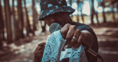 Rapper Dame in Klagenfurt