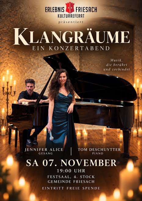Konzertabend mit Jennifer Alice & Tom Deschuytter